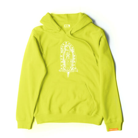 electric yellow hoodie